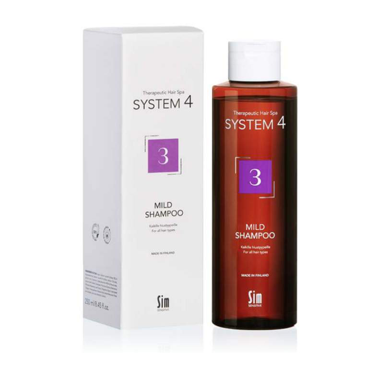 Sim System 4 - 3 Mild Shampoo - Mieto erikoisshampoo - 250ml