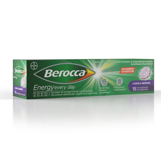 Berocca Eenergy Cassis&Berries 15 kpl Poretabletti