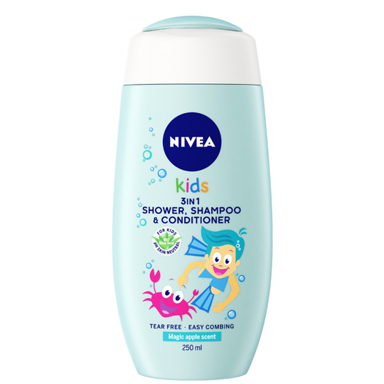 NIVEA Kids Kids 3in1 Shower Apple 250 ml