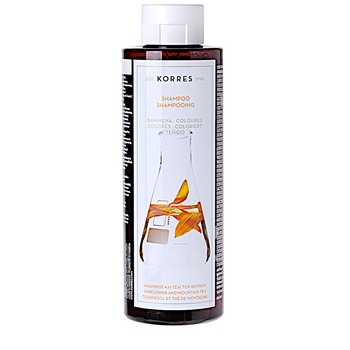 Korres Sunflower & Mountain Tea shampoo 250 ml