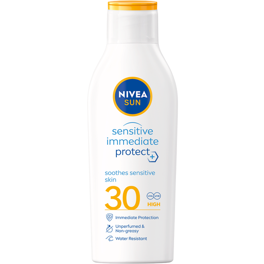 NIVEA Sun Immediate Protect Soothing Sun Lotion SPF32 200 ml