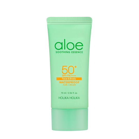 Holika Holika Aloe Soothing Essence Waterproof Sun Cream SPF50+ 7