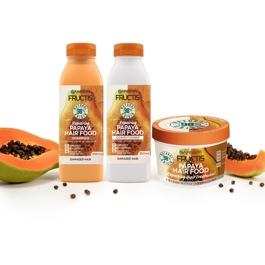 Garnier Fructis Hair Food Papaya Trio